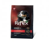 Reflex Plus Junior Kuzu Etli Pirinçli Büyük Irk Yavru Köpek Maması 18 Kg - 1