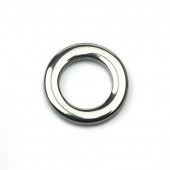 SEOUL-30 Adet Paslanmaz Çelik 6,4 mm/4 mm No:2-113 kg (250 Lbs) Çeker, Solid (Kapalı) Ring,Jig Asist Halka - 3