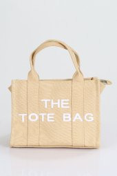 THE TOTE BAG KANVAS KADIN KOL VE OMUZ ÇANTASI - 1