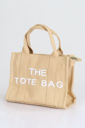 THE TOTE BAG KANVAS KADIN KOL VE OMUZ ÇANTASI - 2