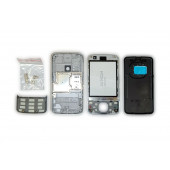 Nokia N96 Kasa Kapak Tuş Takımı N96 Uyumlu Siyah Renk Orta Kasa Ön Kapak Arka Kapak Tuş Takımı - 2