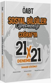 ÖABT Sosyal Bilgiler Coğrafya 21 x 21 Deneme CBA Akademi - 1