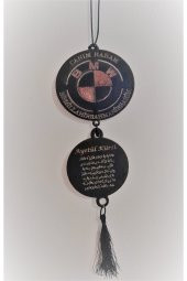 Babalar Gününe Özel Ahşap Araba Süsü - 2