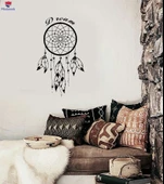 Duvar Sticker Dreamcatcher Dream Catcher Kızılderili Alıntı Rüya Benzersiz Hediyelik thumbnail 1