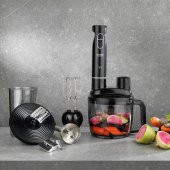Schafer Chef Blend Mega Blender Set-Siyah/Gümüş - 1