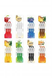 Plastik Saplı 6lı Meyve Bıçak Seti 43025 - 1