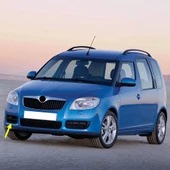 Skoda Roomster 2006-2010 Ön Tampon Sağ Kapak Sissiz 5J0807368 thumbnail 1
