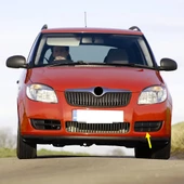 Skoda Fabia 2 Makyajsız 2007-2010 Ön Tampon Sol Kapak Sissiz 5J0807367 - 1