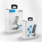 WOTOBE 360 Derece Döndürülebilir Metal Masaüstü Telefon ve Tablet Standı - 2