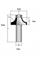 Marka Radüs Bıçağı R6 - 3