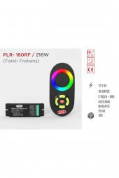 YCL 5 Tuş + Dokunmatik Rgb Rf Led Kumanda Plr-180 - 1