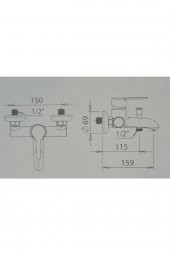 ARTI ARTI Artı Lion Banyo Batarya 50061 - 2