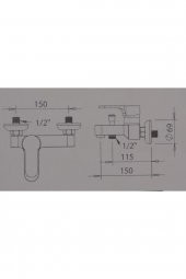 ARTI ARTI Artı Voletta Banyo Bataryası 50431 - 3