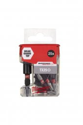 Milwaukee Shockwave Impact Duty Shw Tube Tictac+Mhb Tx25 25 Mm-26pc 4932479858 - 1