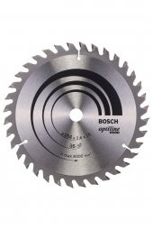 Bosch Optiline Wood 18416 Mm 36 Diş Daire Testere Bıçağı - 2608640818 - 1