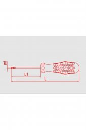 İzeltaş Torx Uçlu Tornavida T30 6x125 Mm - 2