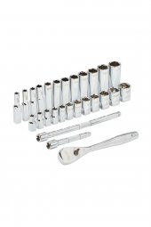 Milwaukee T4932464943 Ağır Hizmet Tipi Cırcır Lokma Takımı ¼” 28 Parça - 2