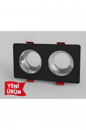 YCL Dekoratif Modern Spot Kasa Siyah Sıva Altı Yc-2015 - 1