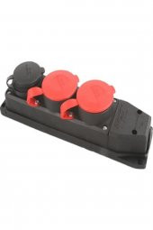 Mutlusan 2 Trifaze 1 Monofaze Grup Priz 3x25 Mut-316 Kauçuk - 1