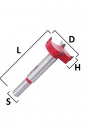 Tas Menteşe Yeri Açma Bıçağı 26 MM - 2