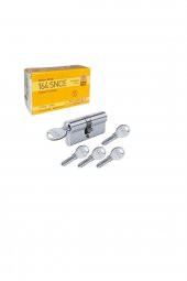 KALE 164 Snce Sistem Bilyalı Barel Silindir Çelik Pimli Nikel 5 Anahtarlı - 1