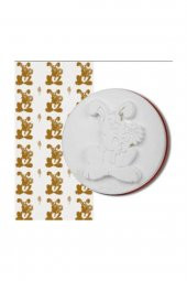 Dekor Duvar Damga Seti 16 cm Tavşan 1595 - 1