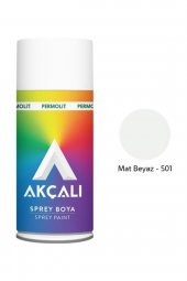 Akçalı Mat Beyaz Sprey Boya 400 ml - 2