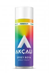 Akçalı Mat Beyaz Sprey Boya 400 ml - 3