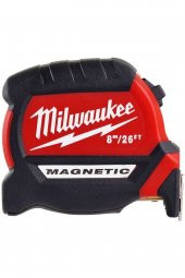 Milwaukee Manyetik Şerit Metre 8 M 4932464603 - 2