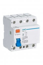 chint NL1-100 Kaçak Akım Rölesi 3P+N 80A 30mA AC 6kA 397616 - 1