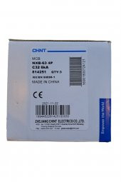 chint W Otomat 4p C32 6ka Nxb-63 814251 - 2