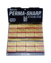 Perma Sharp Jilet 20li Paket 5li Jilet (100 adet jilet) - 1