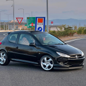 Peugeot 206 206+ 1998-2012 Uyumlu Üniversal Astra H lip Esnek Ön Lip 2 Parça Tampon Altı Dil Karlık Ön Ek - 9