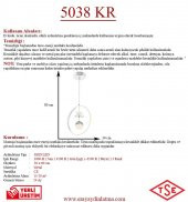 Eray Aydınlatma 5038-25 KR Led Krom Avize - 3