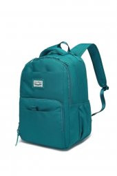 Bagacar Smart Bag 3124 Okul ve Günlük Laptop Bölmeli Sırt Çantası Petrol - 1