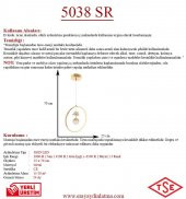 Eray Aydınlatma 5038-25 Led Gold Avize - 3