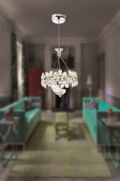 Eray Aydınlatma 901-1 Kr Tekli Led Avize thumbnail 1