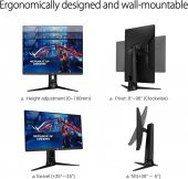 Asus ROG Strix XG249CM 23.8" 1 ms Full HD FreeSync Type-C IPS Oyuncu Monitörü - 5