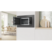 Bosch BEL623MD3 20 lt Siyah Inox Ankastre Mikrodalga Fırın - 4