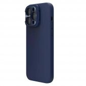 Nillkin iPhone 14 Pro Max Uyumlu Lens Korumalı Manyetik Kılıf - Mavi - 4