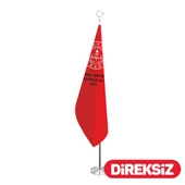 Okul Telalı Makam Bayrağı - Simsiz thumbnail 1