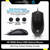 HP M260 1200 Dpi Kablolu Mouse - 3