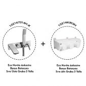 Eca Novita Ankastre Banyo Bataryası 2 Parça Set / 3 Yollu (102167314H-K+102166303H) - 2