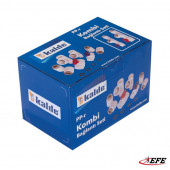 KALDE - DÜZ 8 Lİ EKONOMİK KOMBİ BAĞLANTI SETİ - METALLİ - 1