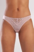 GARLAND A Plus Pembe Dantel Detaylı Mini Slip Külot - 1