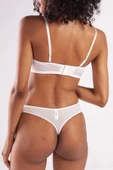 GRACIA A Plus Beyaz Dantelli Destekli Push Up Strapless Sütyen - 2