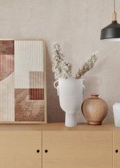 The Mia Pure Dekoratif Vazo 22x16x34 cm - 3