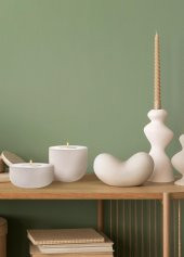 The Mia Pure Dekoratif Tealight Mumluk 12x12x5 cm - 2