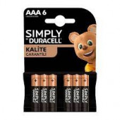 Duracell AAA LR03/MN2400 Kumanda Pili 6 Adet - 2