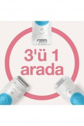 Braun Silk-épil 5 5605 Sensosmart, Kablosuz, Islak&kuru, 3ü 1 Arada Epilatör 81770429 - 3